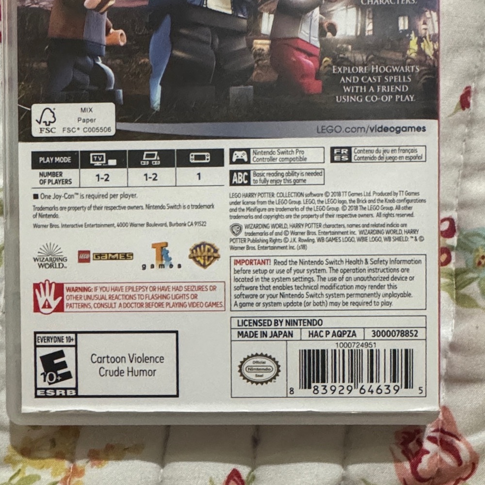 LEGO Harry Potter Collection for Nintendo Switch - Red and Blue - Picture 5 of 7